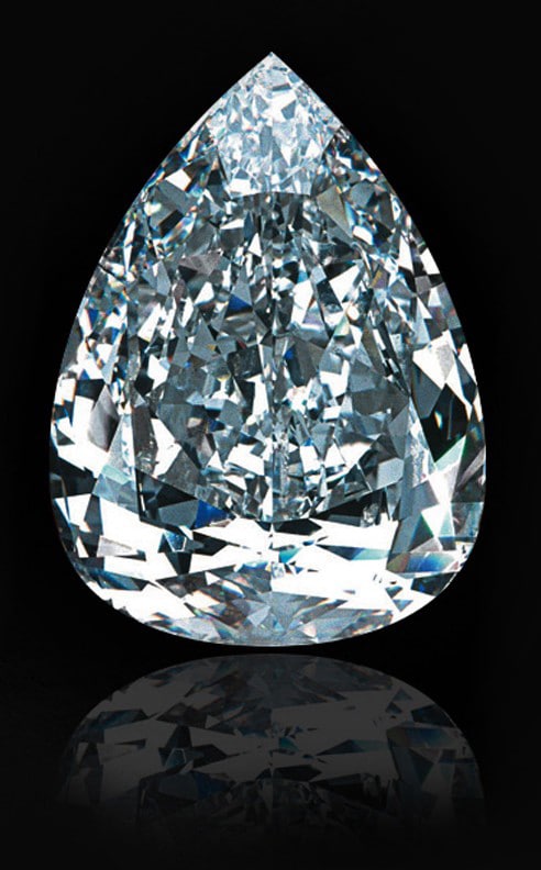 The Rock,' the largest white diamond ever auctioned, sells for $21.9  million